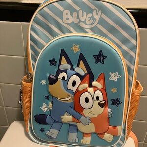 Bluey Kids Backpack - Blue and Orange
